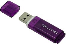 Накопитель QUMO 64GB USB 2.0 Optiva 01 Violet, цвет корпуса фиолетовый (QM64GUD-OP1-Violet)