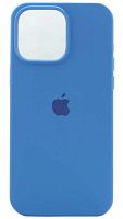 Задняя накладка Soft Touch для Apple Iphone 15 Pro Max светло-синий