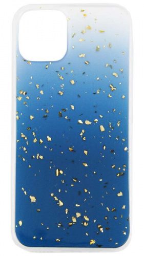 Силиконовый чехол для Apple iPhone 11 Pro SEVEN градиент синий
