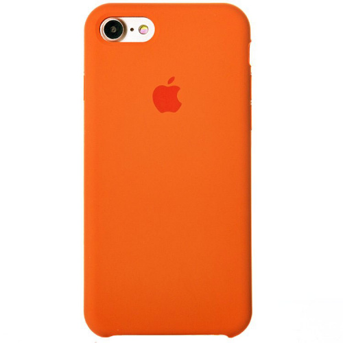 Задняя накладка Soft Touch для Apple iPhone 7 Plus/8 Plus оранжевый