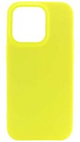 Силиконовый чехол для Apple iPhone 14 Pro Soft жёлтый