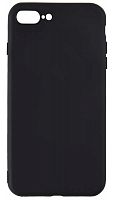 Силиконовый чехол для Apple iPhone 7 Plus/8 Plus матовый чёрный
