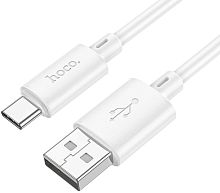 Кабель USB - Type-C HOCO X88 Gratified, 1.0м, 3.0A белый