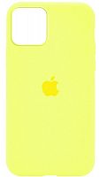 Задняя накладка Soft Touch для Apple Iphone 12 mini лимонный