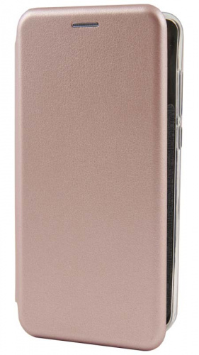 Чехол-книга OPEN COLOR для Huawei P20 Pro розовое золото