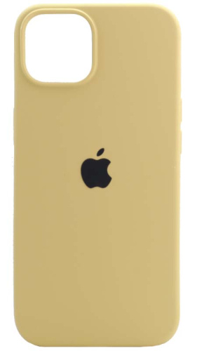 Задняя накладка Soft Touch для Apple Iphone 14 горчичный