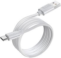 Кабель USB - Type-C Borofone BX55 HARMONY, 1.0м, 2.4A белый