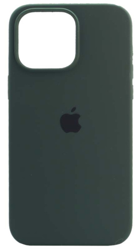 Задняя накладка Soft Touch для Apple Iphone 14 Pro Max темно-зеленый