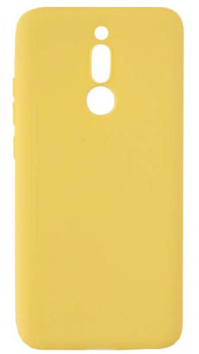 Силиконовый чехол для Xiaomi Redmi 8 желтый