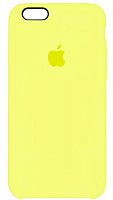 Задняя накладка Soft Touch для Apple iPhone 6/6S Plus лимонный