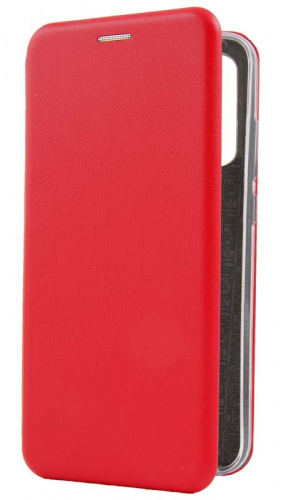 Чехол-книга OPEN COLOR для Xiaomi Redmi Note 8T красный фото 2