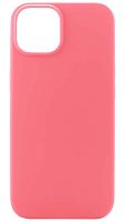 Силиконовый чехол Soft Touch для Apple iPhone 14 без лого ярко-розовый