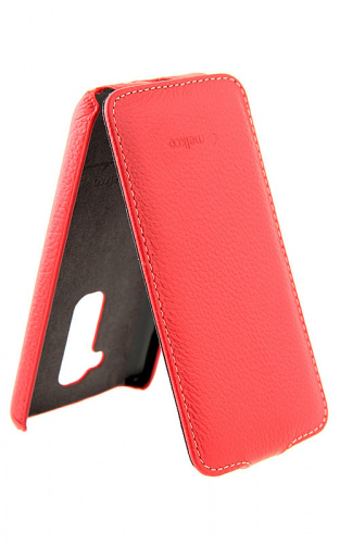 Чехол футляр-книга Melkco для LG Optimus D618 G2 mini (Red LC (Jacka Type))