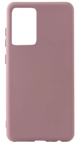 Силиконовый чехол Soft Touch для Samsung Galaxy A52/A525 бледно-розовый