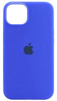 Задняя накладка Soft Touch для Apple Iphone 14 ярко-синий