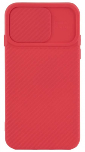 Силиконовый чехол для Apple iPhone 7/8 camera protection красный