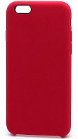 Силиконовый чехол Soft Touch для Apple Iphone 6/6S красный