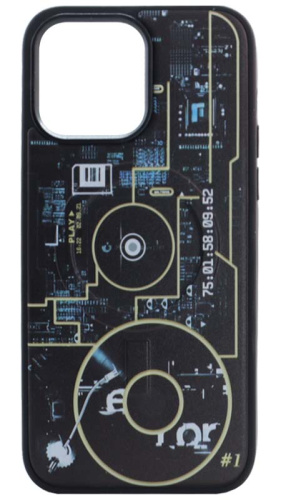 Силиконовый чехол для Apple iPhone 14 Pro Max Casetify Magsafe Microchip