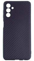 Силиконовый чехол для Samsung Galaxy A04S/A047 карбон фиолетовый