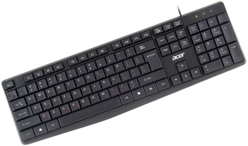 Клавиатура Acer OKW121 черный USB