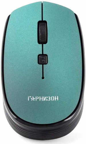 Мышь беспроводная Гарнизон GMW-550-2, зеленый, 1600 DPI, 3 кн.+ колесо-кнопка