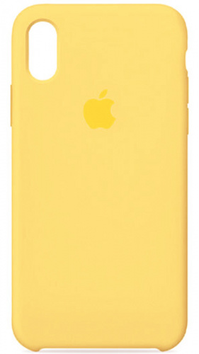 Задняя накладка Soft Touch для Apple iPhone X/XS абрикосовый