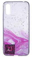 Силиконовый чехол для Samsung Galaxy A01/A015 Палитра ярко-розовый