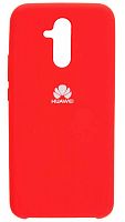 Чехол силиконовый Silicon Case Soft-Touch для Huawei Mate 20 Lite красный