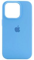 Задняя накладка Soft Touch для Apple Iphone 14 Pro голубой