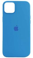 Задняя накладка Soft Touch для Apple Iphone 14 Plus небесно-синий