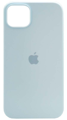 Задняя накладка Soft Touch для Apple Iphone 14 Plus бледно-голубой