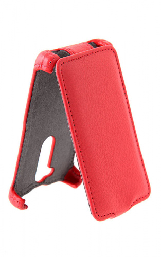 Чехол футляр-книга Armor Case для Nokia 502 Asha (красный в техпаке)