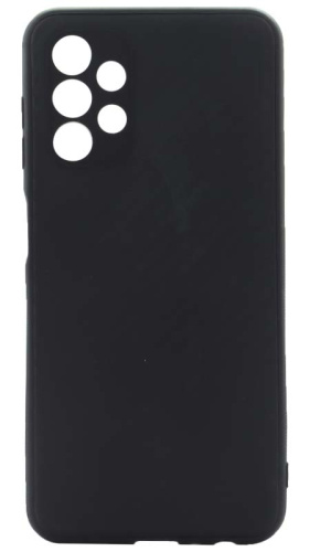 Силиконовый чехол для Samsung Galaxy A13/A135 карбон чёрный