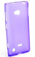 Силикон Nokia Lumia 720 матовый фиолетовый