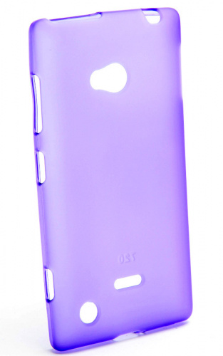 Силикон Nokia Lumia 720 матовый фиолетовый