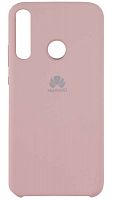 Задняя накладка Soft Touch для Huawei P40 Lite E/Honor 9C бледно-розовый