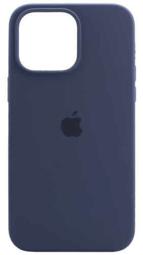Задняя накладка Soft Touch для Apple Iphone 14 Pro Max темно-синий