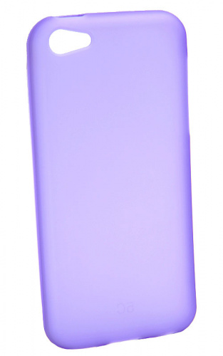 Силикон Iphone 5С матовый фиолетовый