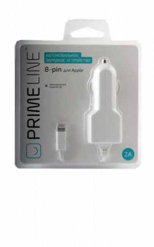 АЗУ Prime Line 2100mA для APPLE iPhone 5/5S белый								