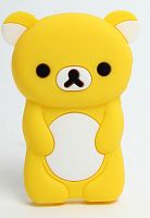 Силиконовый чехол для iPod nano 7 медвежонок желтый