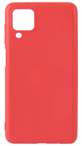 Силиконовый чехол Soft Touch для Samsung Galaxy A12/A125 красный
