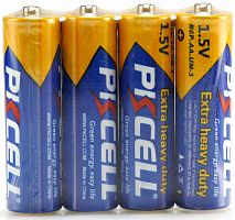 Батарейка PKCELL R6P-4S тип - АА 4шт плёнка