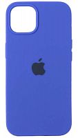 Задняя накладка Soft Touch для Apple Iphone 13 ярко-синий
