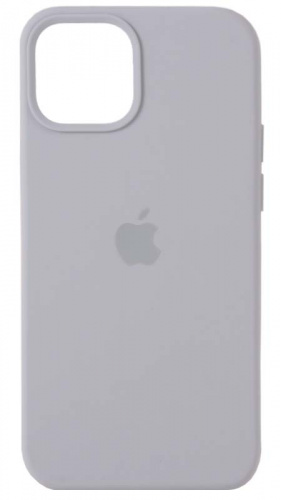 Задняя накладка Soft Touch для Apple Iphone 13 mini платиновый серый