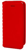 Чехол-книжка New Case для Apple iPhone 5/5S/SE красный