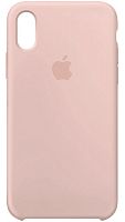 Задняя накладка Soft Touch для Apple iPhone X/XS бледно-розовый