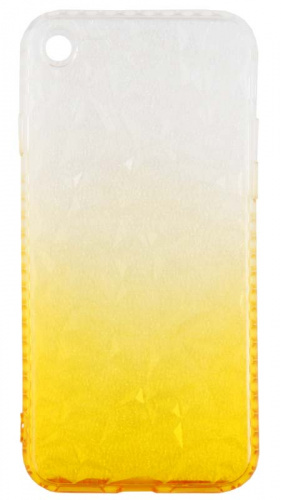 Силиконовый чехол для Apple iPhone 7/8 Кристалл градиент желтый