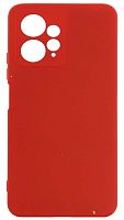 Силиконовый чехол для Xiaomi Redmi Note 12 Soft красный