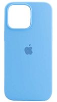 Задняя накладка Soft Touch для Apple Iphone 14 Pro Max голубой