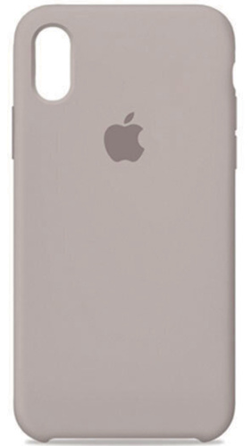 Задняя накладка Soft Touch для Apple iPhone XS Max светло-сиреневый